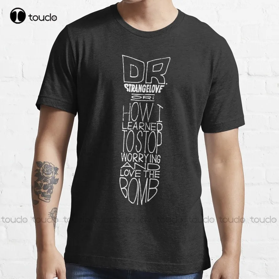 Dr. Strangelove - Doctor Strangelove - Kubrick T-Shirt Camicia Da Donna Bianca Personalizzata Aldult Teen T-Shirt Con Stampa Digitale Unisex