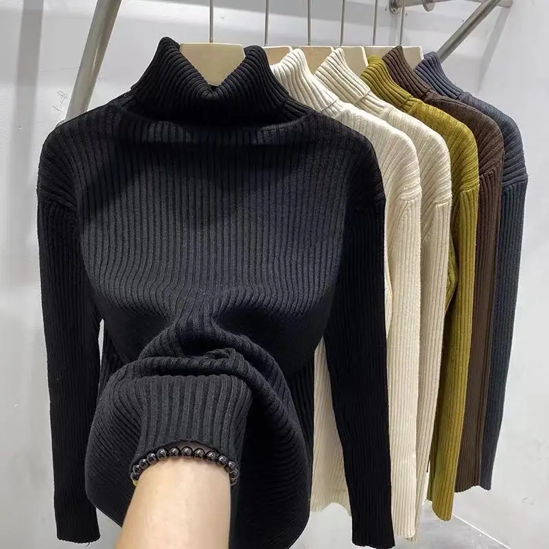 Dolcevita Neri Camicia Inferiore Lavorata A Maglia Da Donna Maglione Aderente Burberry Abbigliamento Donna Maglioni A Maniche Lunghe Maglioni