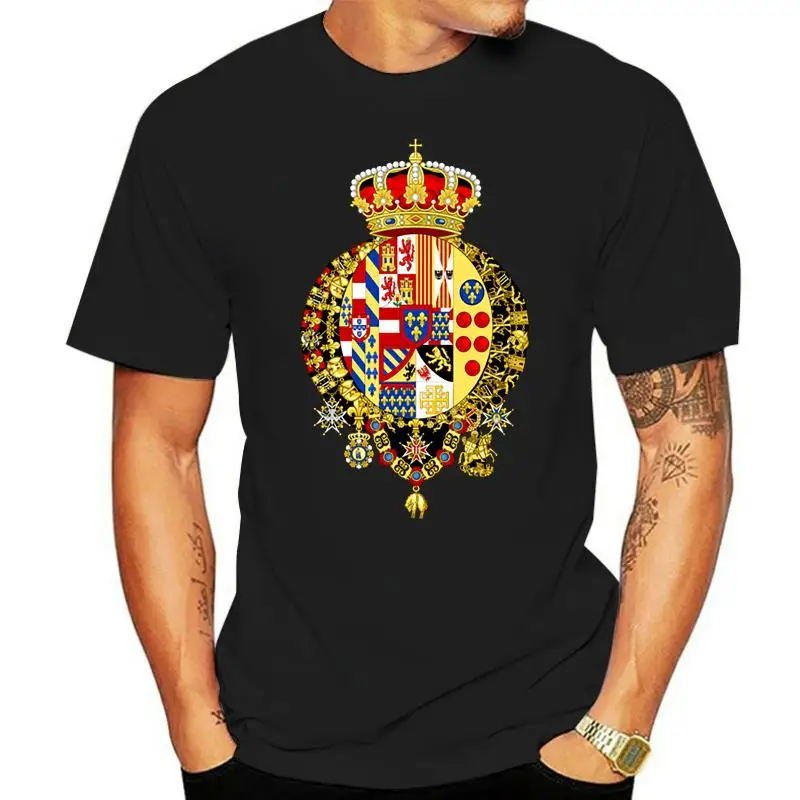 Regno Dei Due Sicilies Da Uomo, Regno Due T-Shirt Sicilie Che Progetta Camicia Di Moda Famosa A Maniche Corte Euro Size S-3Xl