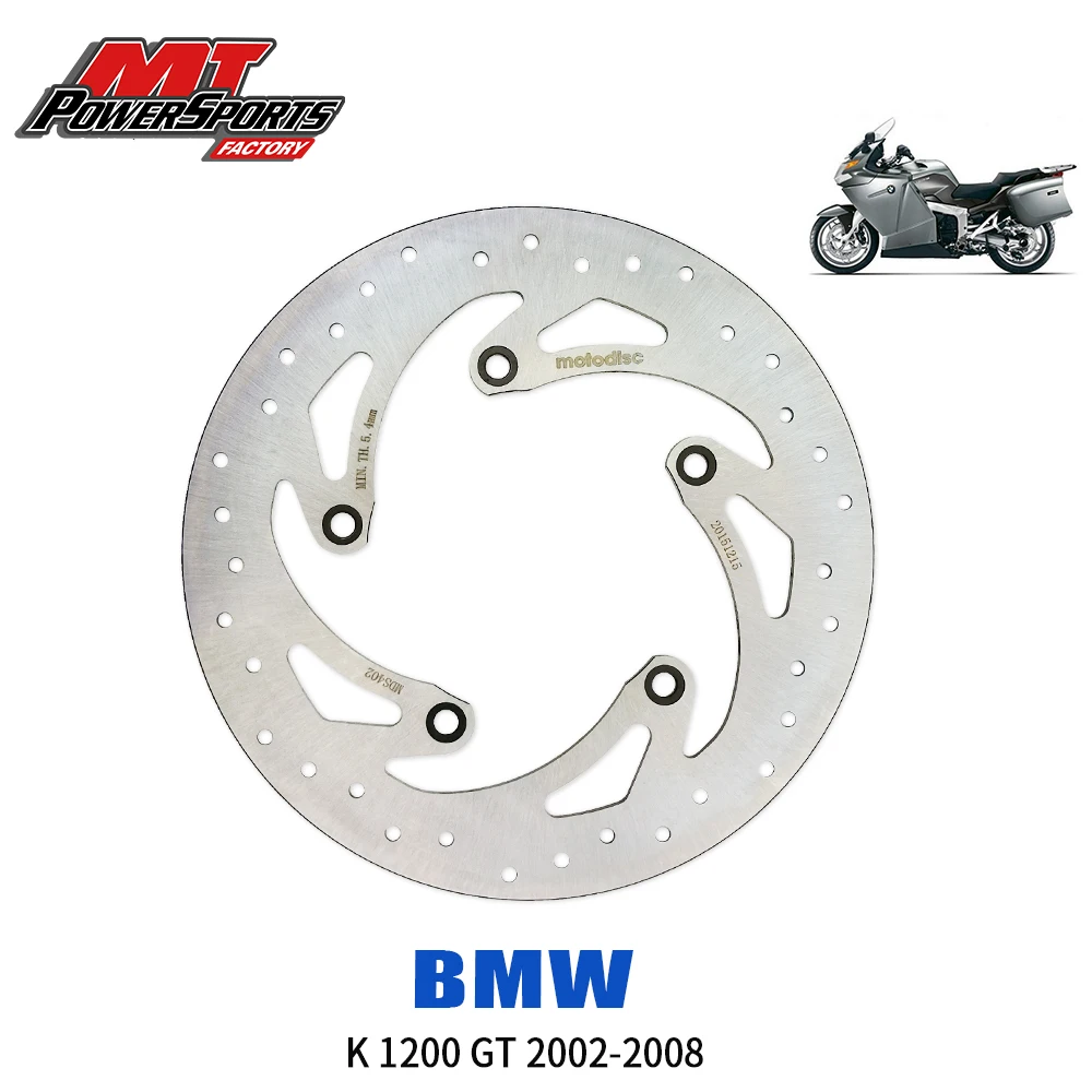 Per Bmw K 1200 Gt 2002-2008 Rotore Disco Freno Posteriore Mtx Motocicli Street Bike Frenatura Accessori Moto Mds32011