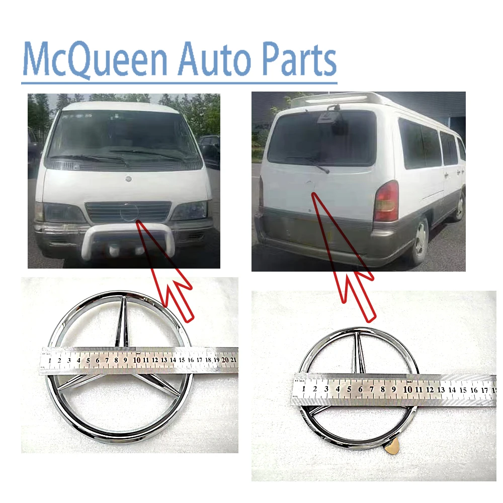 Per Mercedes-Benz Mb100 Tail Gate Mark, Middle Net Mark Logo