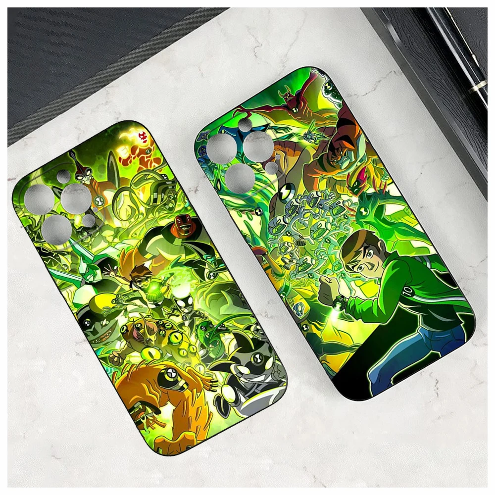 Per Iphone14 Pro Green Watch B-Ben Cartoon 10 Custodia Per Telefono Per Iphone 11 12 13 14 Pro Xr Xs Max 14 Plus 13 Pro Iphone Cover Nere
