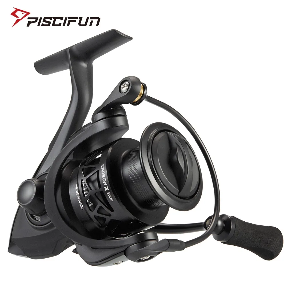 Mulinello Da Spinning Piscifun Carbon X Leggero A 162G 5.2:1 / 6.2:1 Rapporto Di Trasmissione 11 Bb 1000 2000 3000 4000 Mulinello Da Pesca In Acqua Sa