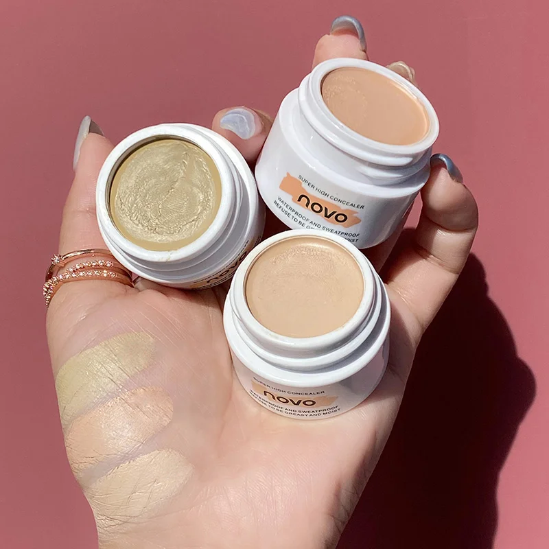 Novo Full Coverage Impeccabile Trucco Texture Concealer Foundation Per Il Viso Acne Marks Occhiaie Tatuaggi Contorno Potente