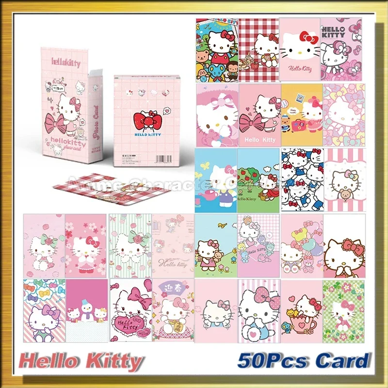 Lomo Cards Anime Hello Kitty Melody Purin Crayon Shin-Chan Post Card Photogcards Hobby Game Collection Giocattoli Per Bambini Regali