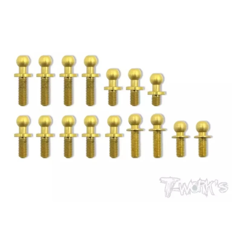 Originale T Works Tp-028 64 Set Di Estremità A Sfera In Titanio Per Parte Yokomo Yz-2Professional Rc