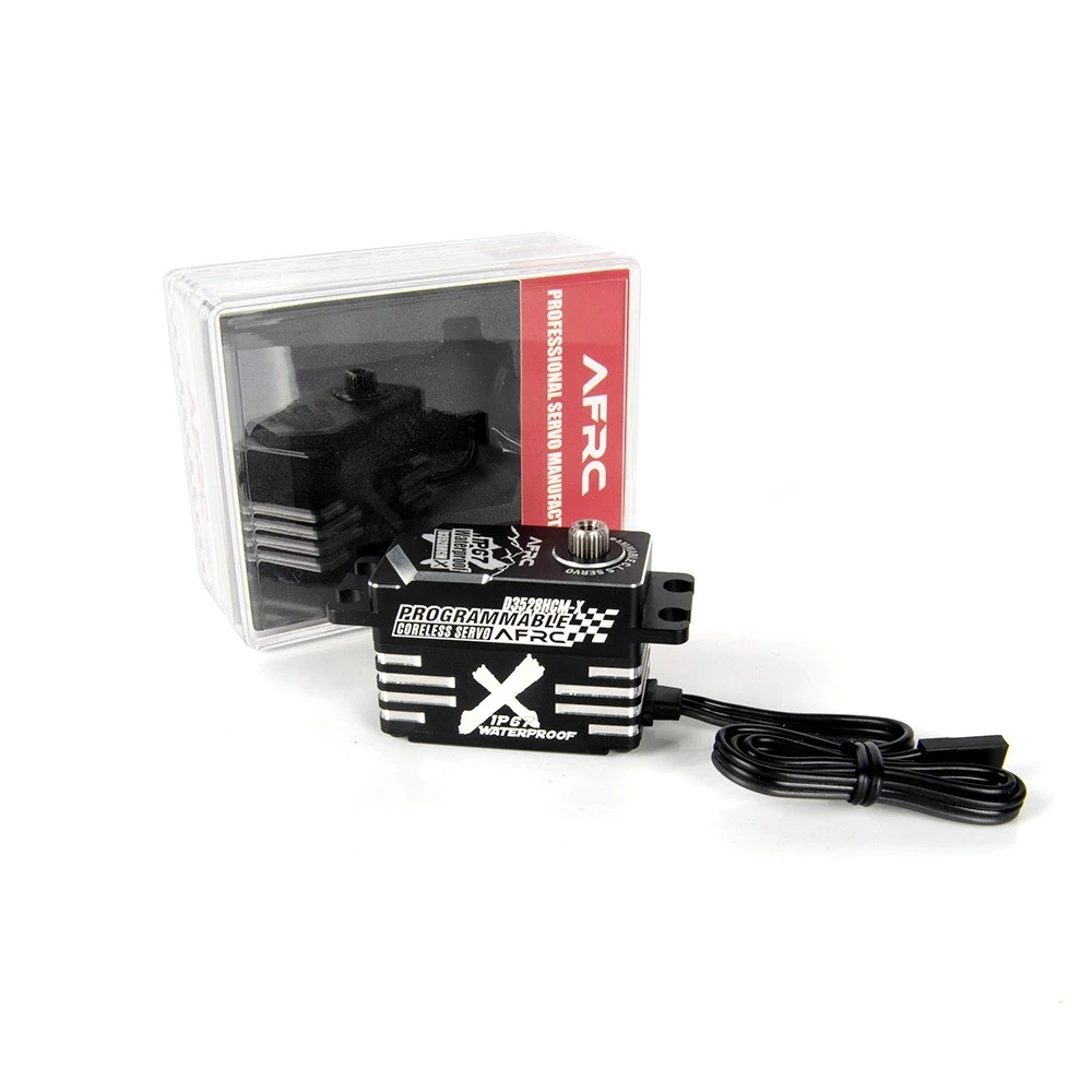 Nuovo D3528Hcm-X Programmabile Impermeabile Brushless Servo Fai Da Te Speed Boat/Yokomo Drift Car Brushless Servo Per Rc Boat/ Racing Car