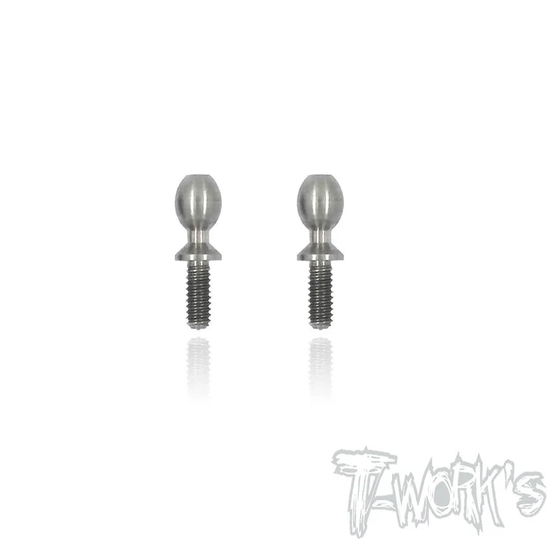 Originale T Works Tp-090 64 Borchie In Titanio (Per Yokomo Yz2/Yz4 Sfera Da 5.5Mm) Parte Rc
