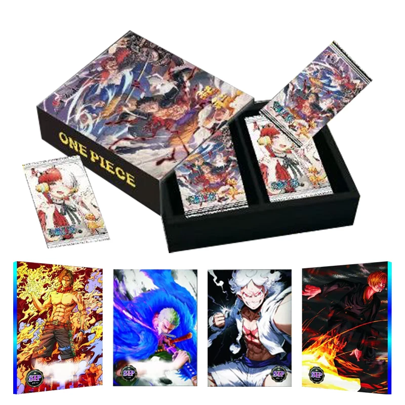 All'Ingrosso Cartas One Piece Cards Booster Box One Piece Card Box Collection Letters Sanji One Piece Anime Paper Collection Cards