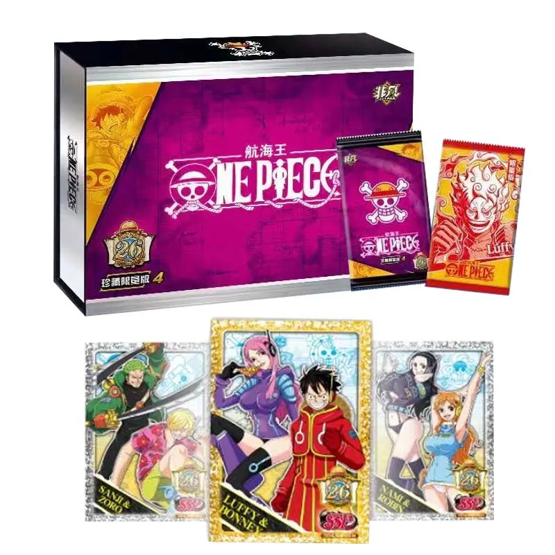 Commerci All'Ingrosso One Piece Collection Cards Box Booster 1Case Anime Trading Cards Regalo Di Compleanno