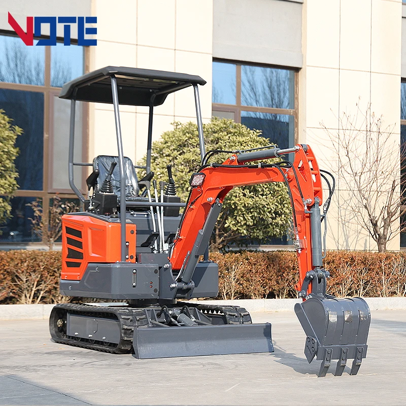 Epa Mini Escavatore 1 Tonnellata Escavatore Idraulico Piccolo Escavatore Prezzi Pelle Euro 5 Mini Bagger 1000Kg 1.8Ton Mini Escavatori
