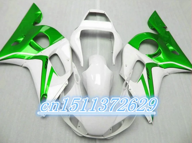 Dor-Carene Bianche Verdi Per Yzf R6 1998 1999 2000 2001 2002 Kit Carene R6 98-02 1998 1999 2000 2001 2002 D