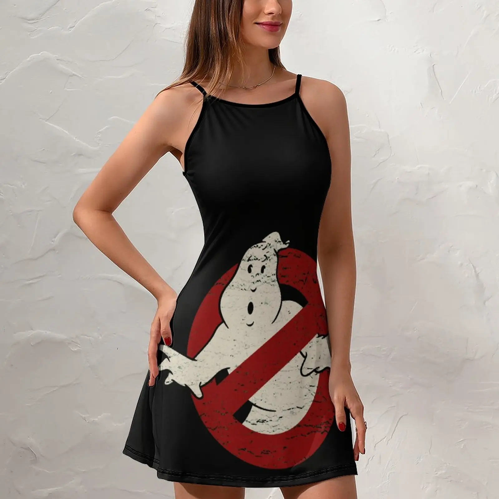 Vintage Ghostbuster Aldilà Vintage Ghostbuster Afte Novità Vestito Da Donna Esotica Vestito Fionda Da Donna Umorismo Graphic Party