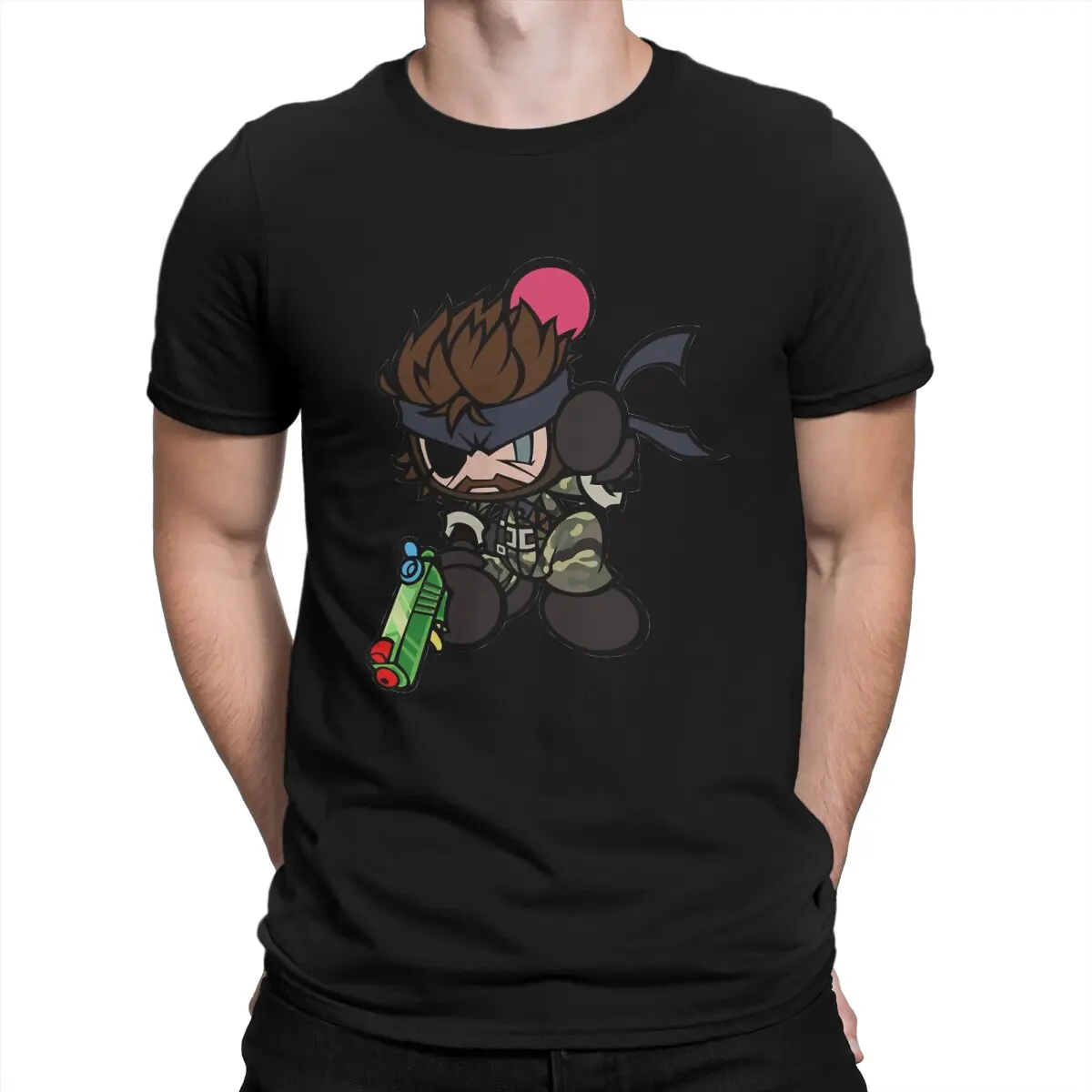 T-Shirt Da Uomo Big Boss Amazing Pure Cotton Tees Manica Corta Super Bomberman R T Shirt Girocollo Top Gift