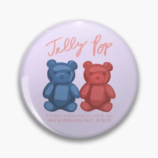 Ragazzi Planet Zerobaseone Jelly Pop Soft Button Pin Hat Collar Cute Women Funny Risvolto Pin Metal Badge Clothes Cartoon Gift