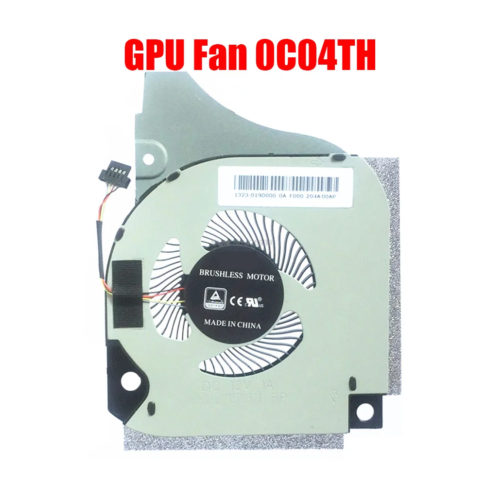 Ventola Di Raffreddamento Gpu Per Laptop Per Dell G7 15 7590 G7 17 7790 0 C04Th C04Th Dfsck221151811 Fl1J Dc12V 1.0A Nuovo