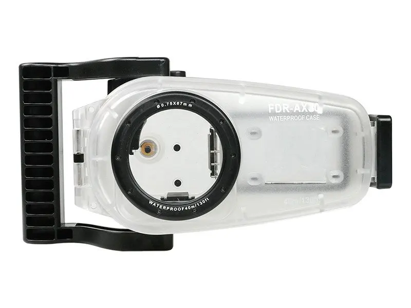 40 M/130Ft Per Sony Fdr-Ax30 Ax30/Ax33/Axp33/Axp35 Videocamera Subacquea Custodia Impermeabile Custodia Rigida