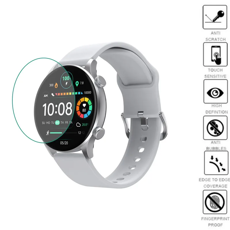 5Pcs Tpu Soft Smartwatch Cover Protettiva Trasparente Per Haylou Solar Plus Rt3 Ls16 Smart Watch Screen Protector Accessori