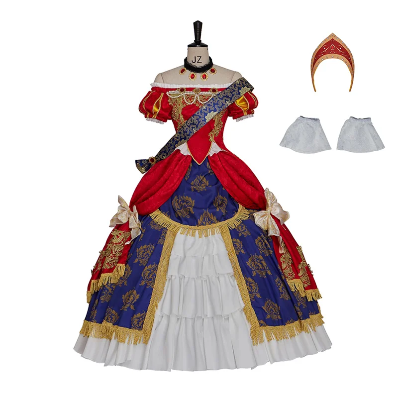 Who Made Me A Princess Siya Costume Cosplay Luxury Princess Ball Gown Fancy Dress Halloween Outfit Custom Made