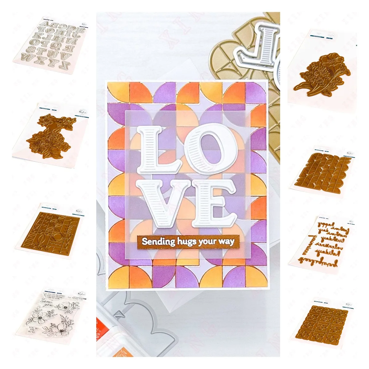 Fustelle Per Il Taglio Dei Metalli Alpha Florals Simple Migliori Blocchi Di Sfondo Happy Hot Foil Leaf Timbri Trasparenti Fai Da Te Deco Goffratura St