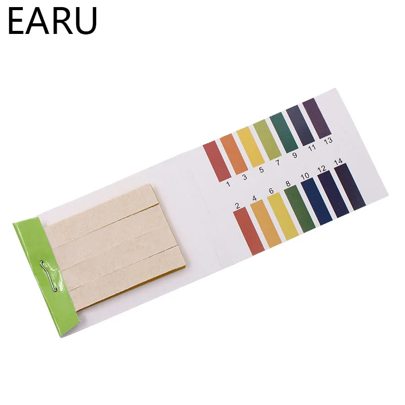 80 Pz/Lotto Ph Tester Meters Indicatore Carta Ph Value 1-14 Tornus Test Paper Tester Urina Health Care Paper Water Soilsting Kit