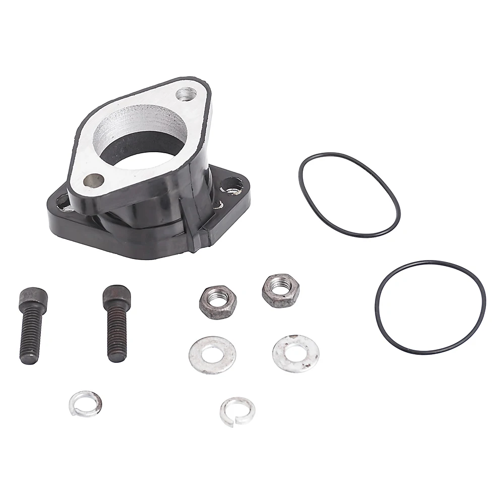 Motorcycle Carburetor Boot Joint Rubber Carb Manifold Flange Intake Adapter For Yamaha Yfm350X Warrior 350 1987-2004