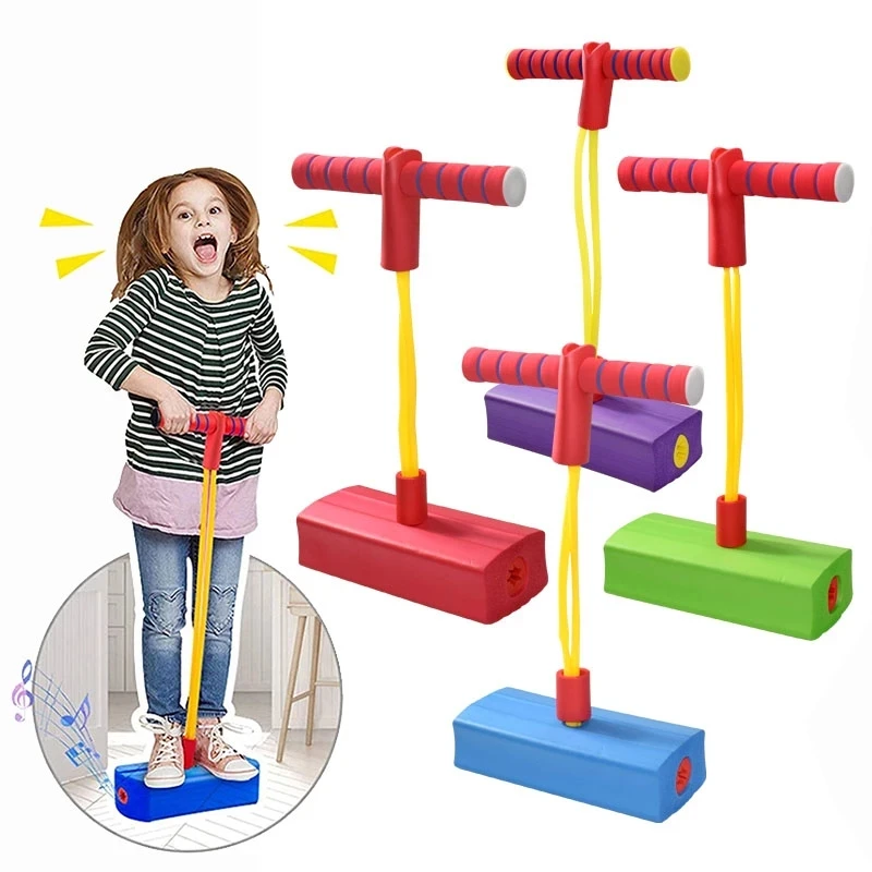Giochi Sportivi Per Bambini Giocattoli Schiuma Pogo Stick Jumper Indoor Outdoor Fun Attrezzature Per Il Fitness Migliora I Giocattoli Sensoriali Di Ri