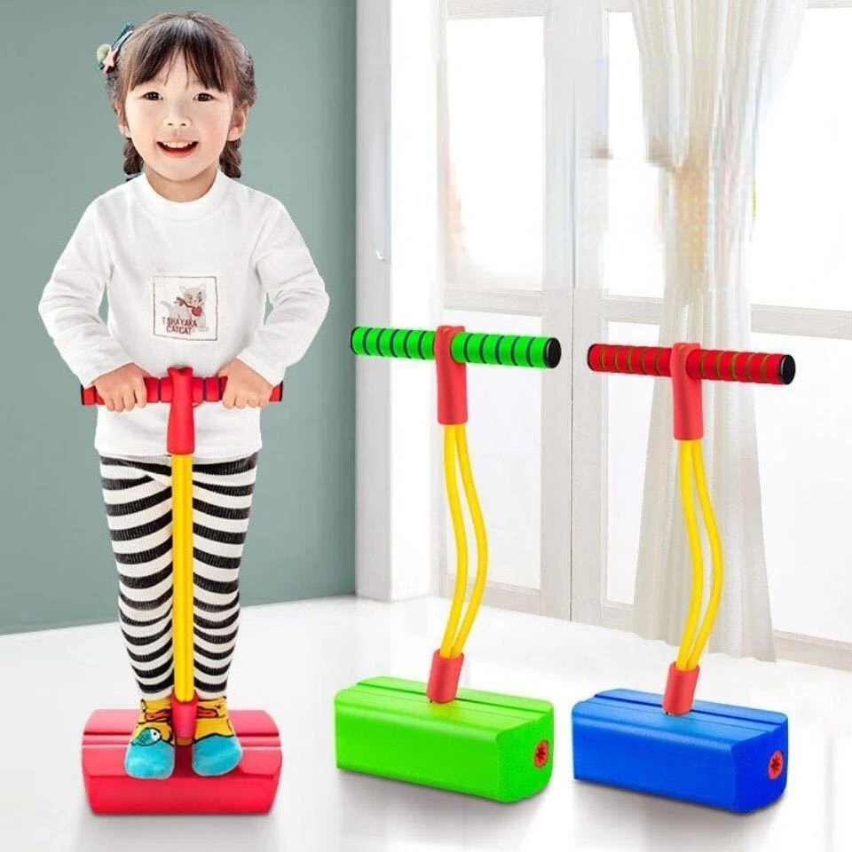 Giochi Sportivi Per Bambini Giocattoli Schiuma Pogo Stick Jumper Indoor Outdoor Fun Attrezzature Per Il Fitness Migliora I Giocattoli Sensoriali Di Ri