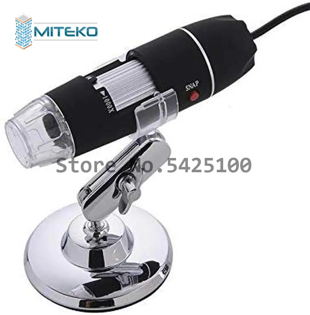 Mega Pixel 500X 1000X Portatile 8 Led Usb Digital Microscope Elettronico Stereo Dell'Endoscopio Della Macchina Fotografica Per Il Telefono Circuito Bo