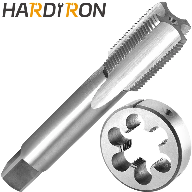 Hardiron M33 X 3.5 Tap And Die Set Mano Sinistra, M33 X 3.5 Filettatura Macchina Tap & Round Die