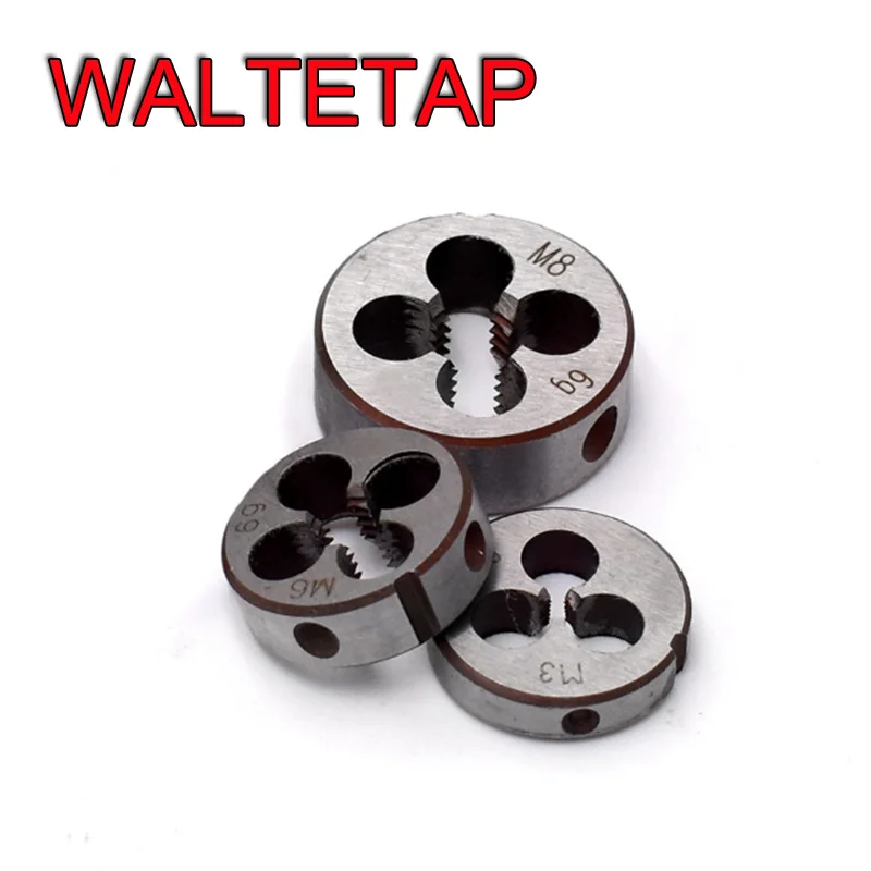 Waltetap 6542-Hss Thread Round Die M27 M28 M29 M30 M31 M32 M33 M34 M35 M36 Threading Dies Tool