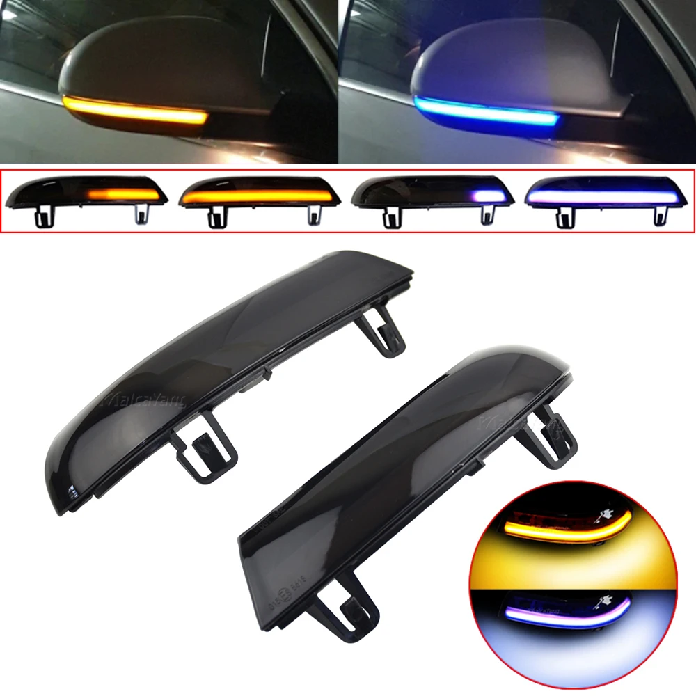 Dynamic Blinker Mirror Light Indicatori Di Direzione Led Per Volkswagen Golf 5 Gti Variant Jetta Mk5 Passat B5.5 B6 Sharan