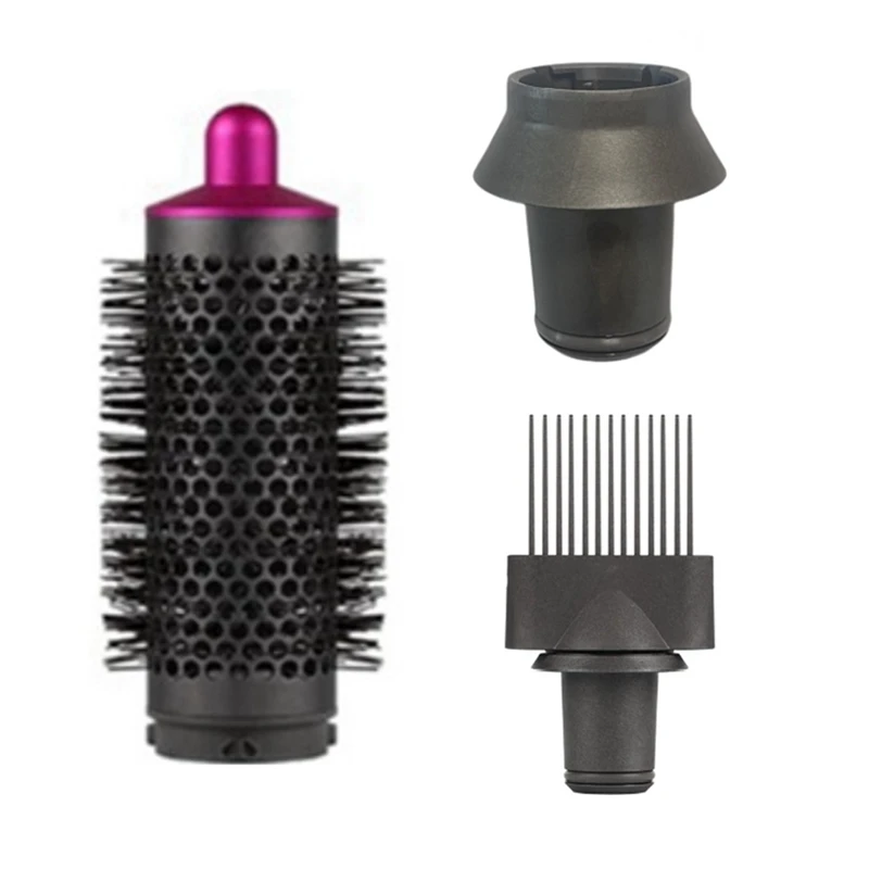 Top Deals Cilindro Pettine Pettine A Denti Larghi Per Dyson Supersonic Asciugacapelli Accessorio Per Arricciare Soffici Capelli Lisci Styler Ugello A