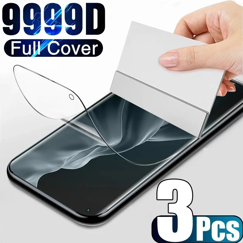 Pellicola Idrogel 3 Pezzi Per Gigaset Gx6 6.6 "Gigaset Gx6 Pellicola Protettiva Per Schermo Telefono