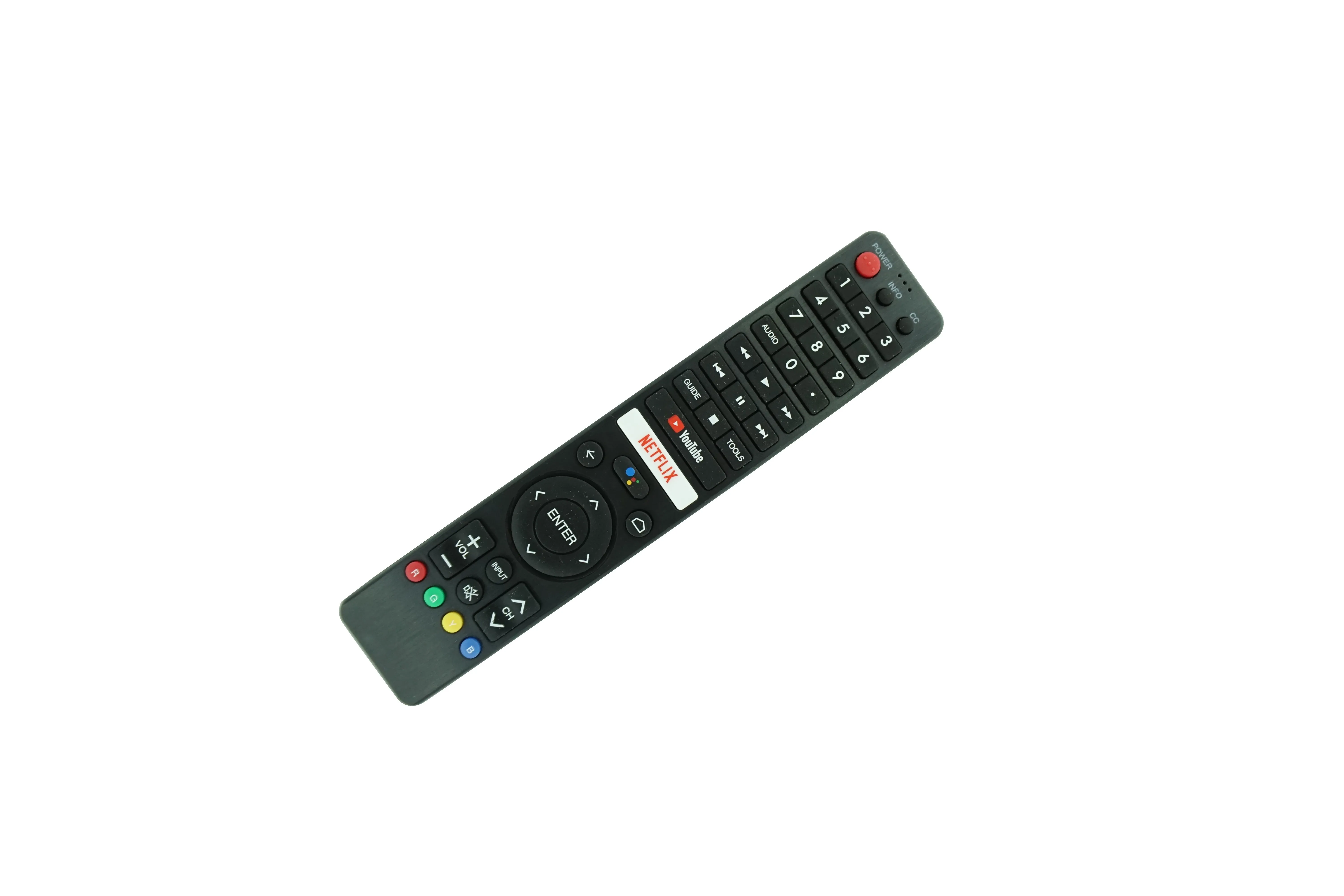 Telecomando Bluetooth Vocale Per Sharp Tv 2T-C32Bg1X 4T-C50Bk1X 4T-C60Bk1X Tv Aquos Smart Tv Android Full Hd
