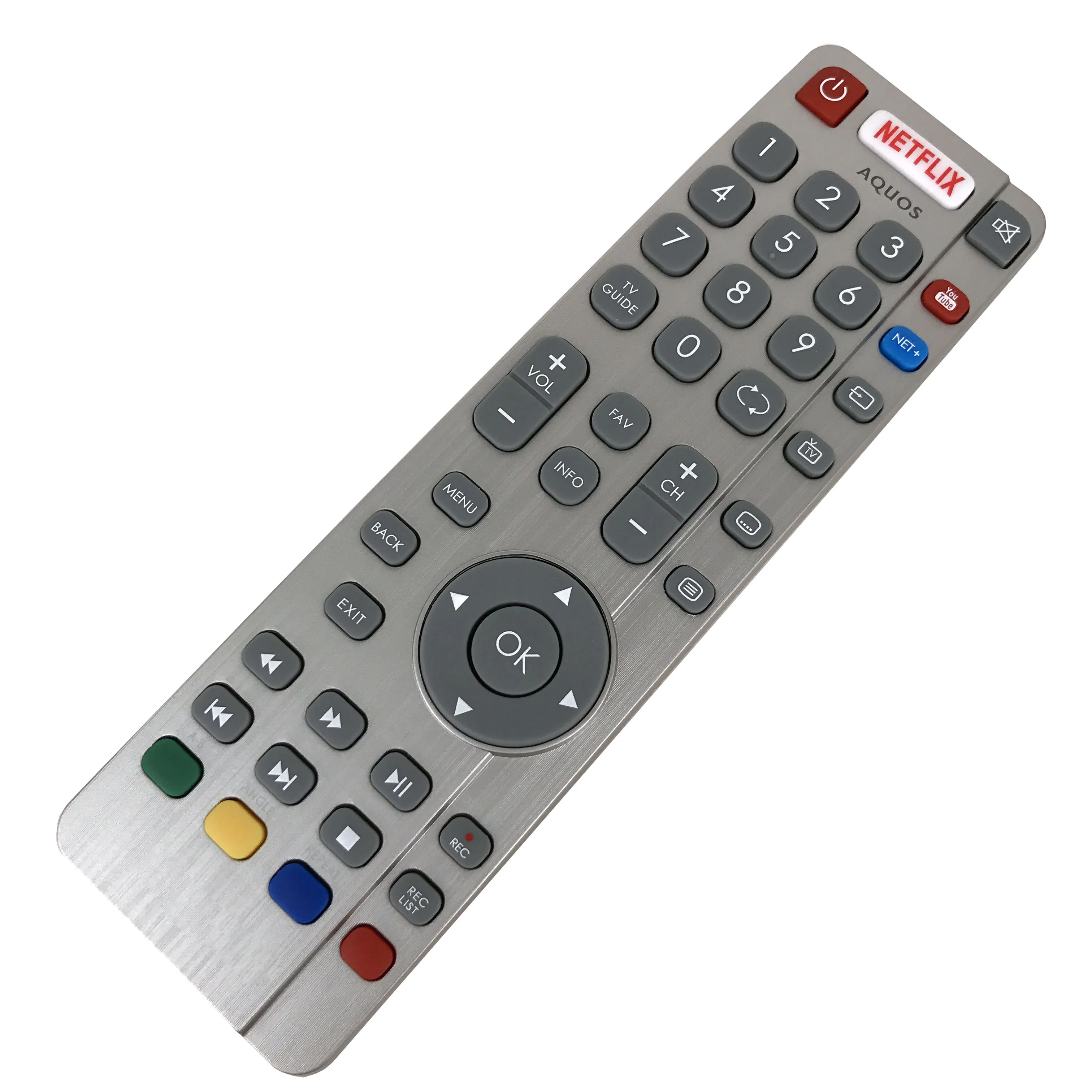 Nuovo Telecomando Originale Shwrmc0116 Per Sharp Aquos 4K Smart Led Tv Lc-49Cfg6452E 49 49 "Fhd Con Youtube