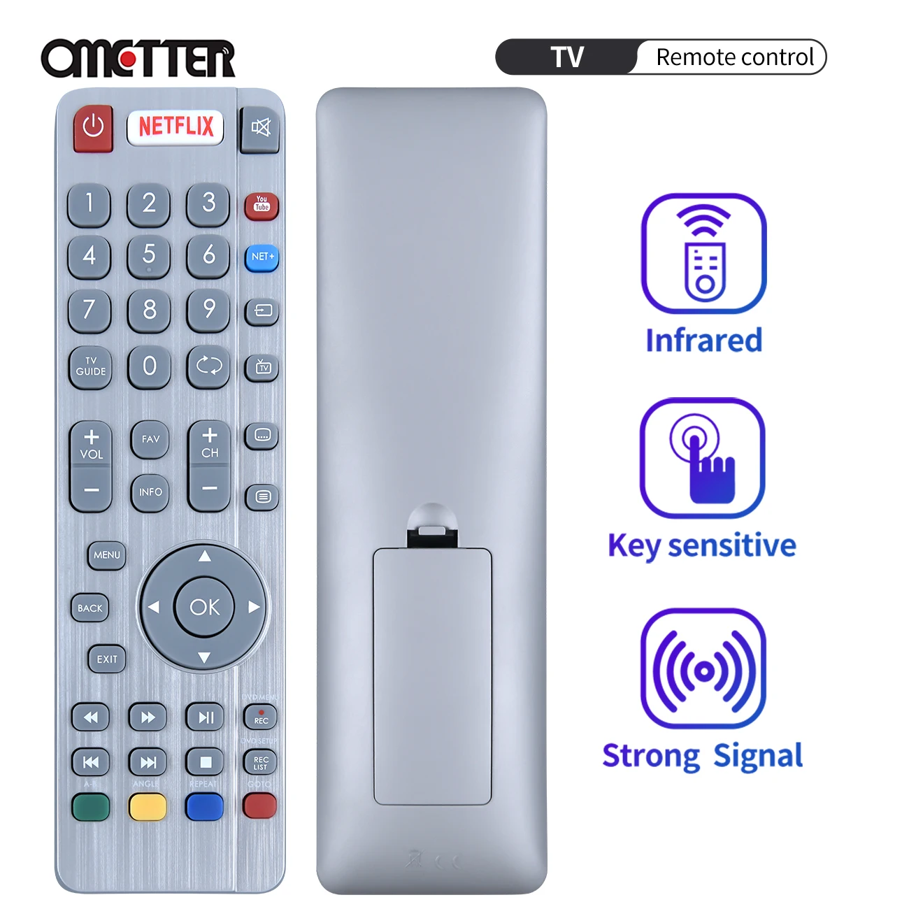 Muslimex Shwrmc0116 Per Telecomando Sharp Aquos Tv Con Controller
