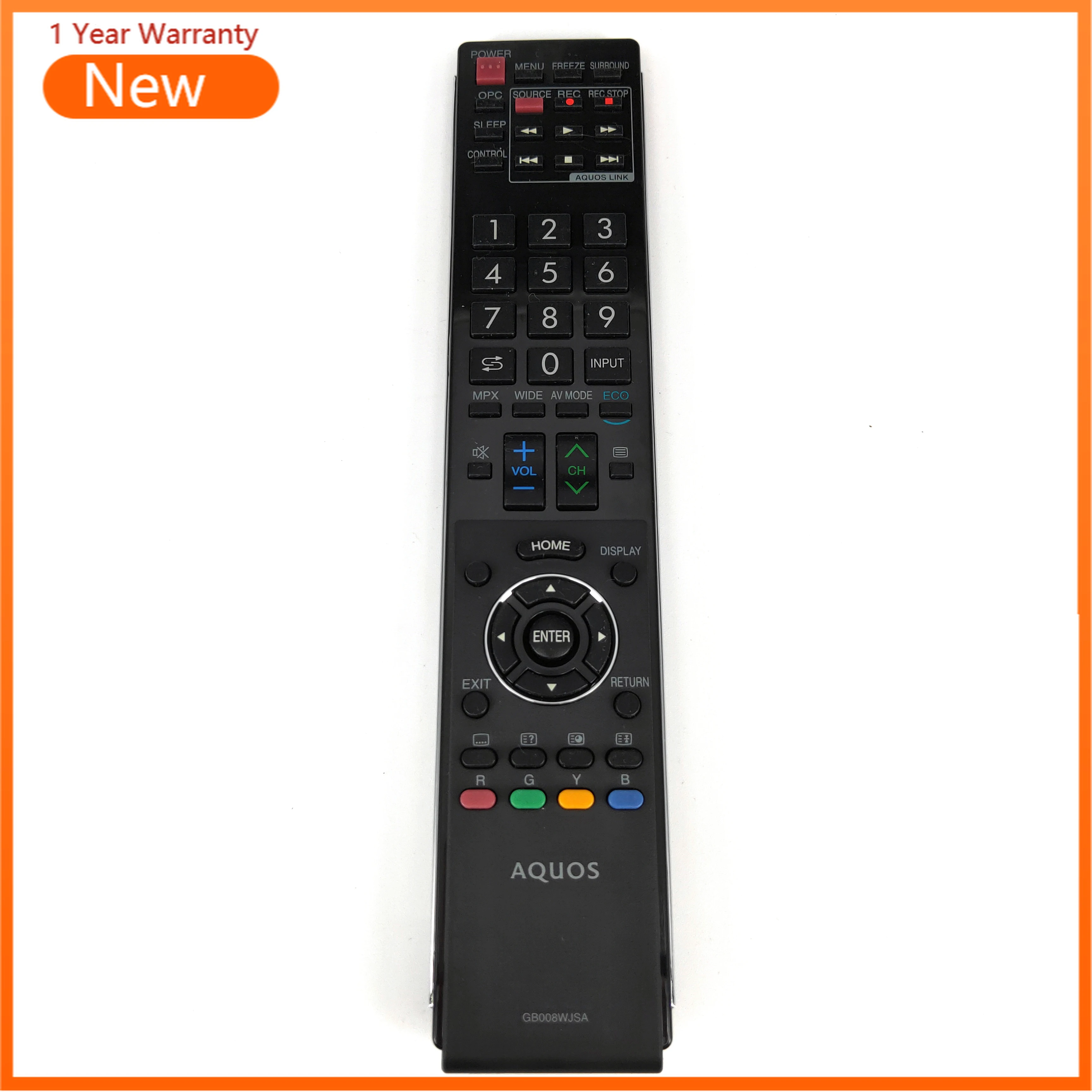Per Sharp Aquos Lcd Led Tv Telecomando Rec Tv Telecomando Rec Fernbedienung