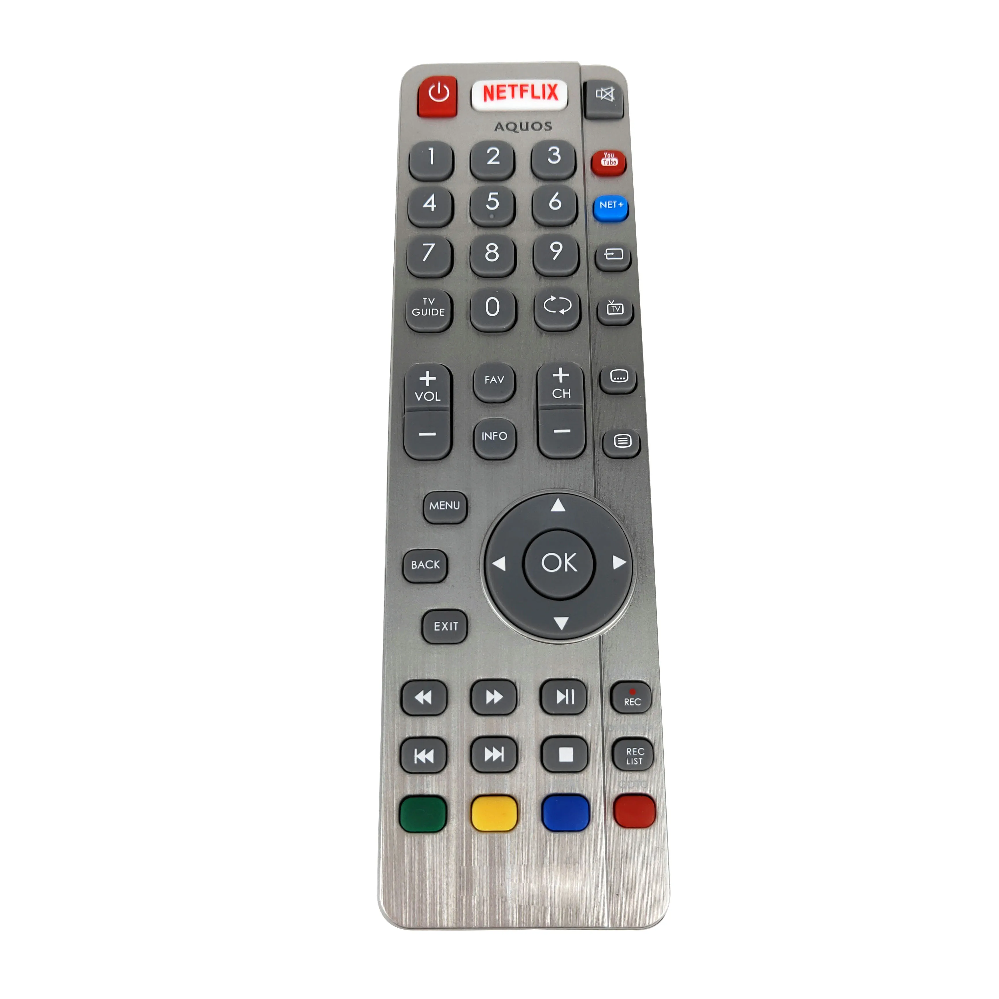 Nuovo Telecomando Muslimex Per Aquos Sharp Tv Remote Lc-49Cfg6452E Muslimnetflix