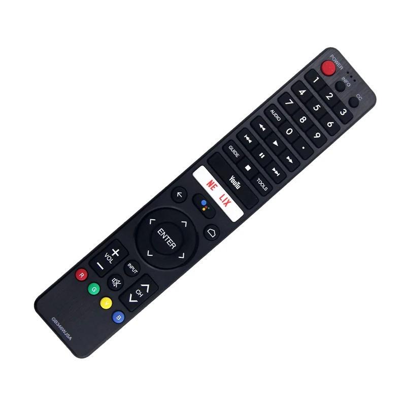 1 Pezzo Gb346Wjsa Telecomando Vocale Sostituzione Nero Per Sharp Aquos Smart Lcd Led Tv Remote Controller