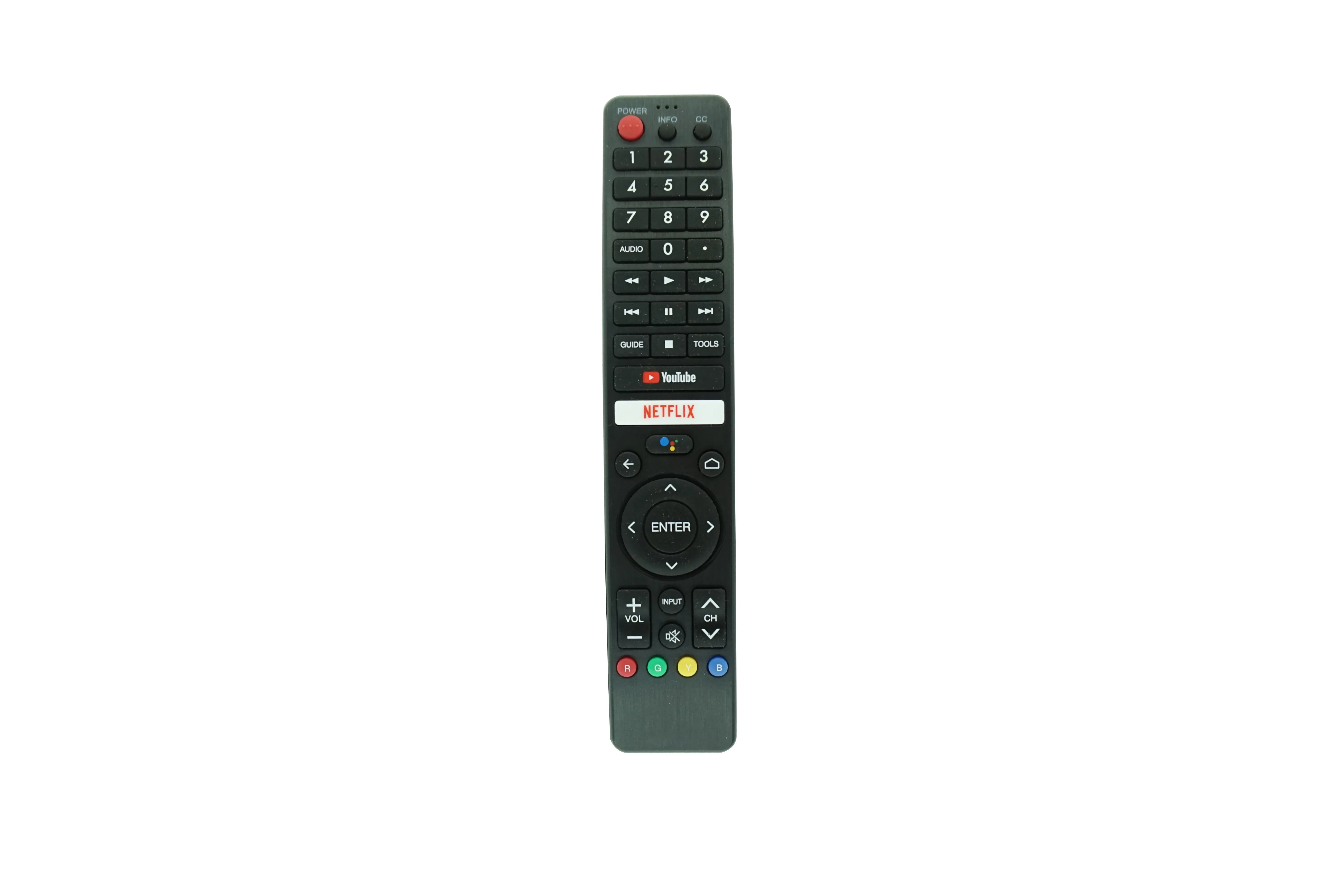 Telecomando Bluetooth Vocale Per Sharp Tv Gb346Wjsa 4T-C60Bk2Ud Tv Aquos Smart Tv Android Full Hd
