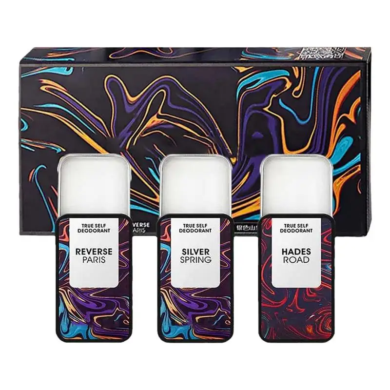 3 Pz/Set Set Di Profumi Solidi Natural Long Lasting Hommelure Feromone Solid Perfume Balm Per Viaggi Incontri