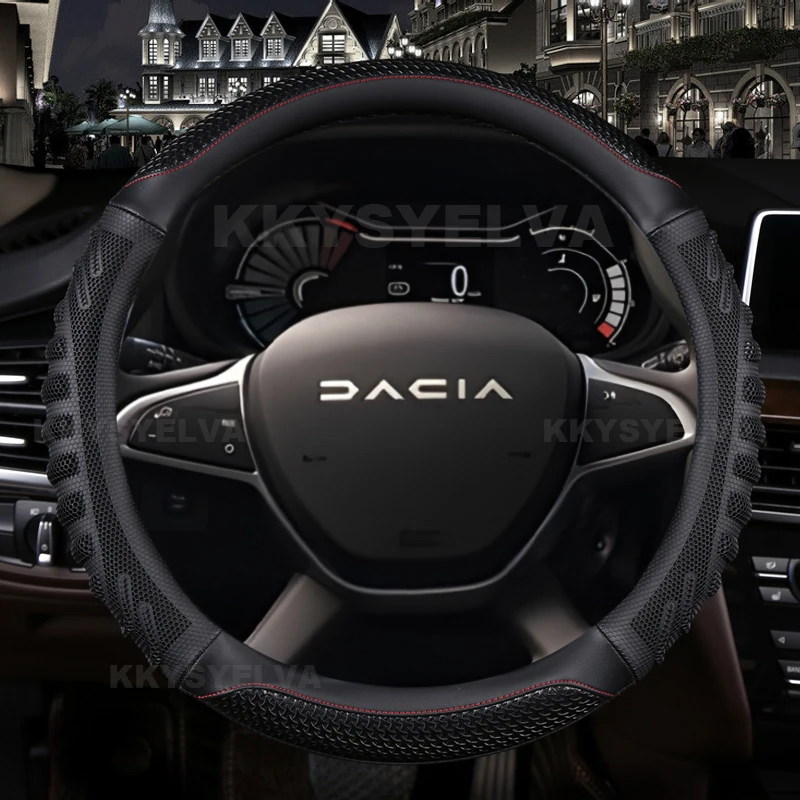 Coprivolante Per Auto In Pelle Pu Per Dacia Spring Dacia Sandero Stepway Crossover Per Renault Sandero Accessori Auto