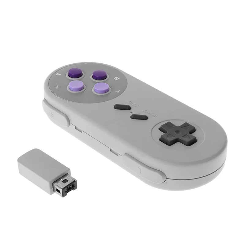 Gamepad Controller Di Gioco Wireless Per Super Mini Snes Classic Edition N7Mc