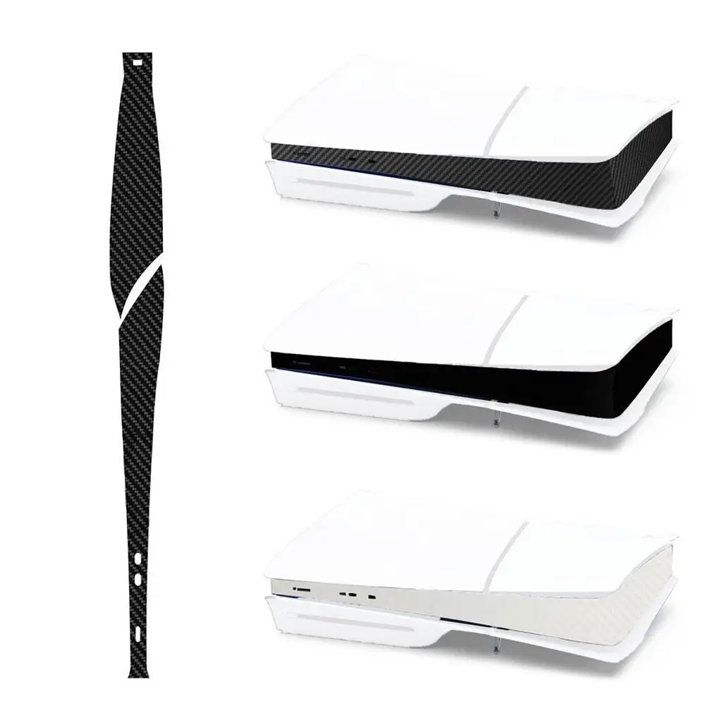 Per Ps5 Slim Host Middle Sticker Thin Console Decoration Dustproof Sticker Disk Cd Drive/Digital Console Sticker
