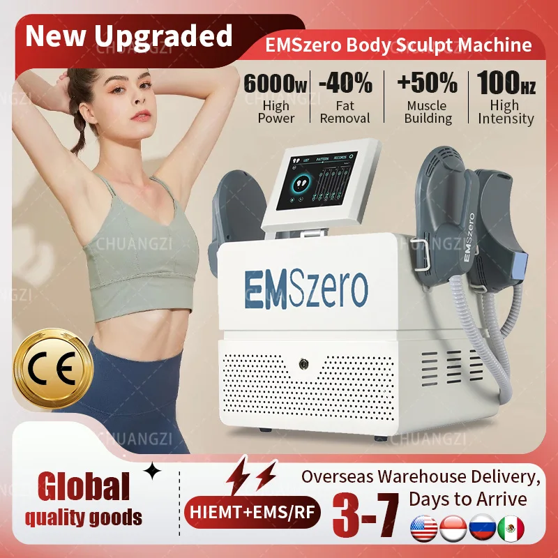 2024 Dls Neo Rf Macchine Dimagranti Emszero Ems Body Sculpting High Energy Hiemt Muscle Stimulation 6500W Device