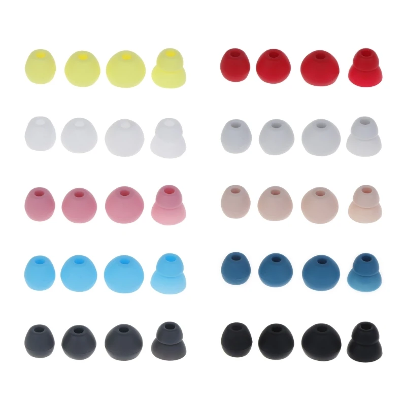 4 Paia Auricolari Morbidi Cuffie Cuffie Ear Bud Pad Cuscino Di Ricambio Spugna Coperture Per Beats Tour 2.0 In Ear Dropship