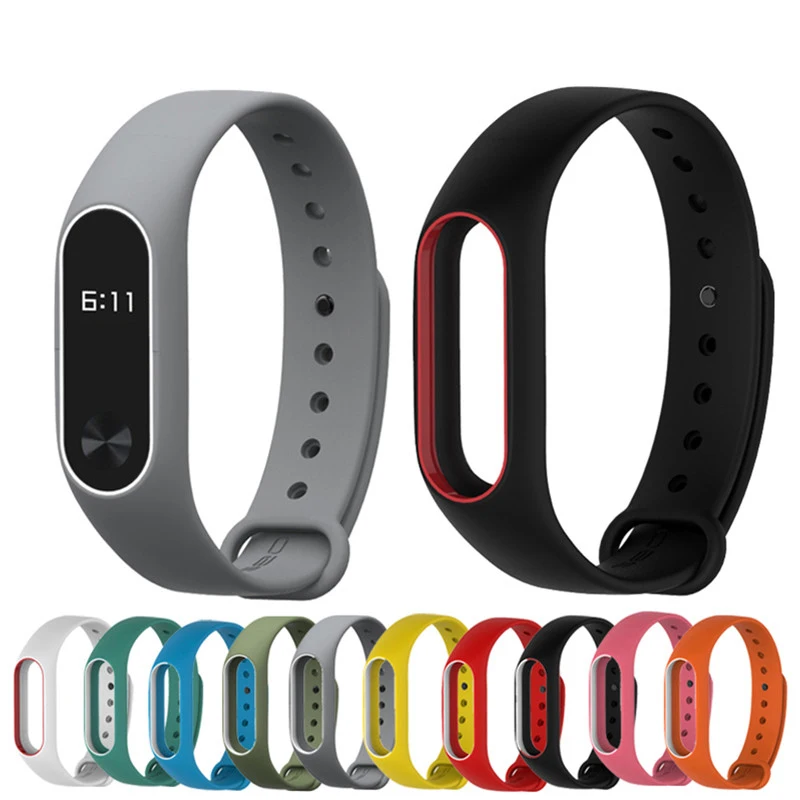 Cinturino Per Xiaomi Mi Band 2 Cinturino In Silicone Colorato Per Cinturino Miband 2 Braccialetto Da Polso Intelligente Per Xiaomi Mi Band 2