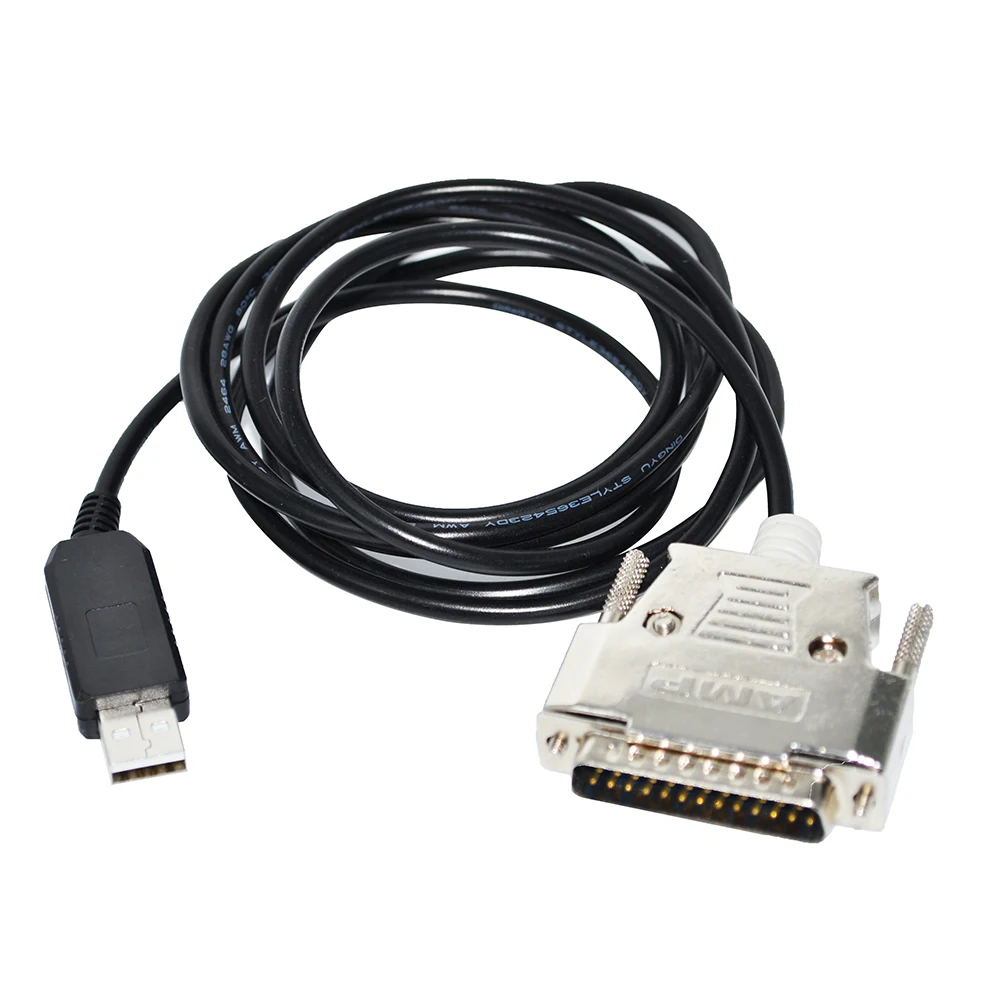 Ftdi Ft232Rl Chip Usb A D-Sub 25 Pin Db25 Convertitore Maschio Cavo Di Programmazione Seriale Rs232 Per Roland Heidenhain Mori Mazak Cnc