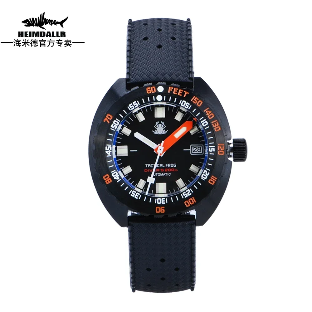 Orologio Heimdallr Per Uomo Orologio Subacqueo Con Personalità Di Spedizione Gratuita 200 M Impermeabile Super Forte Luminoso Vintage Diver Dropshippi